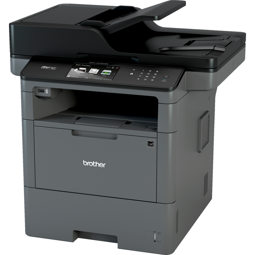 Brother® MFC-L6700DW Monochrome Laser All-In-One Printer