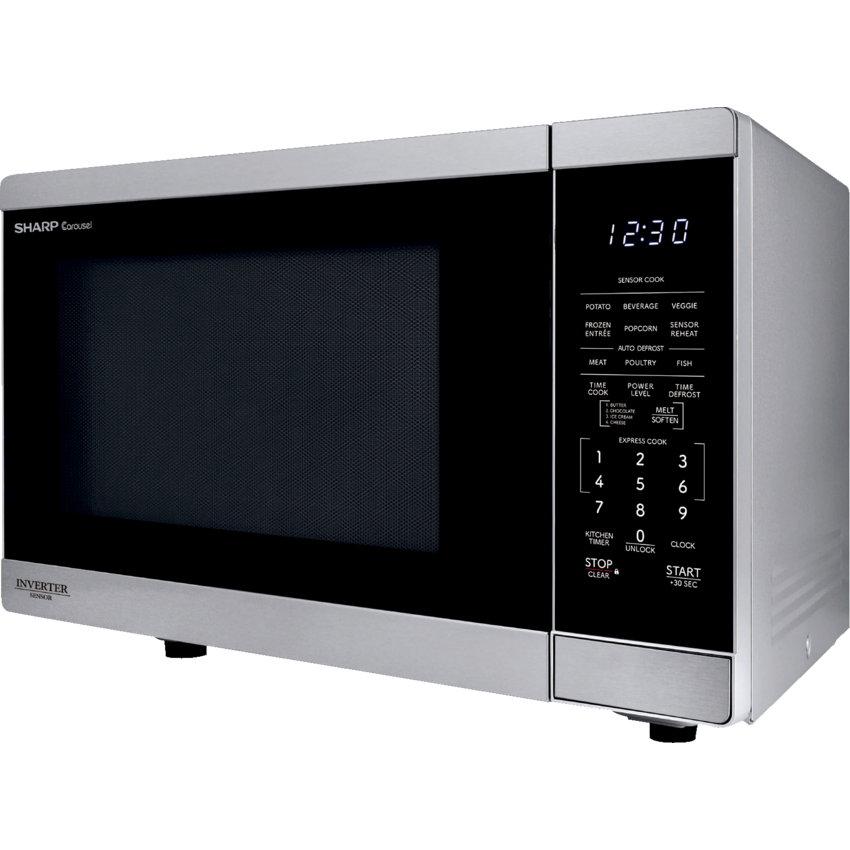Sharp® Carousel® Countertop Microwave 1.4 cf Silver