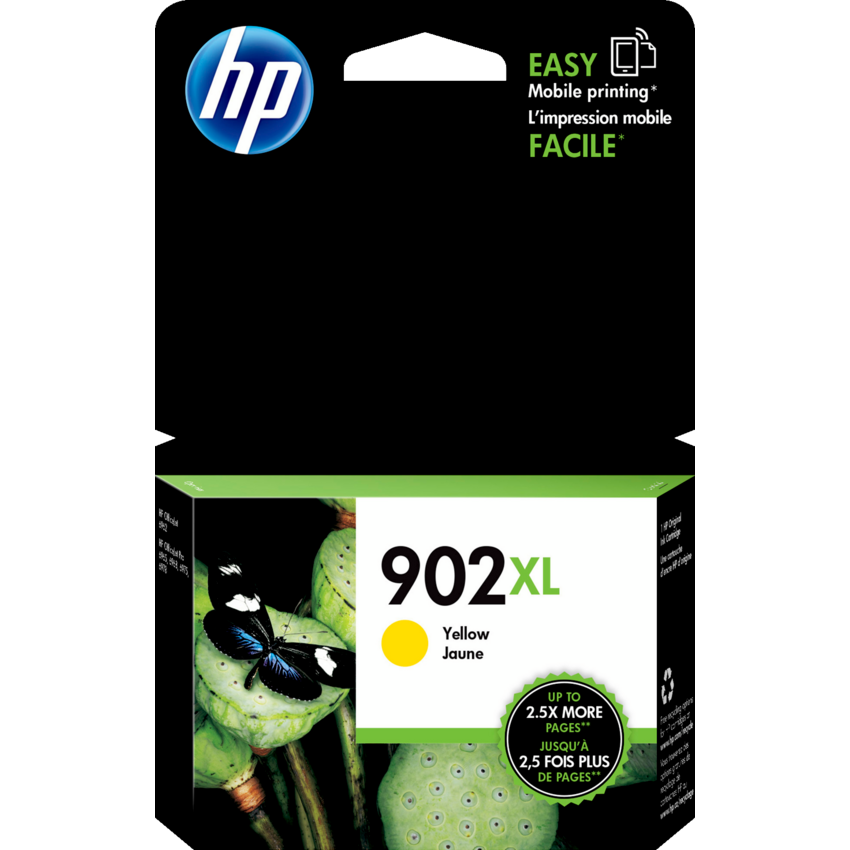 HP Inkjet Cartridge #902XL Yellow
