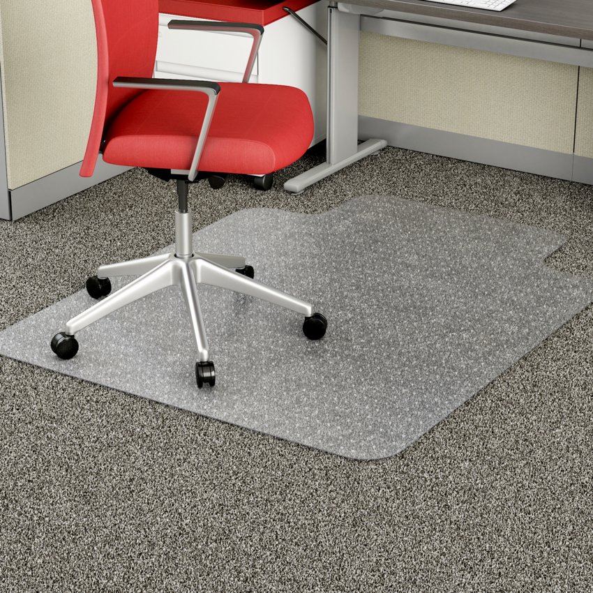 Deflecto® RollaMat Chair Mats 36" x 48" with Lip