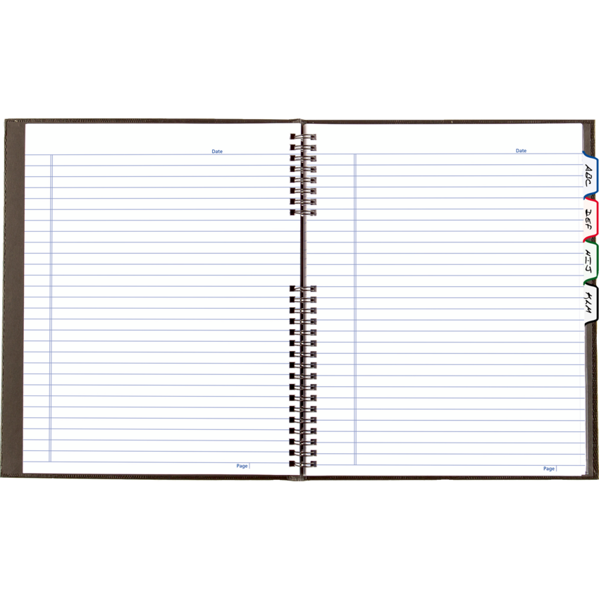 Blueline® NotePro™ Notebook Ruled 10-3/4" x 8" 150pgs Black