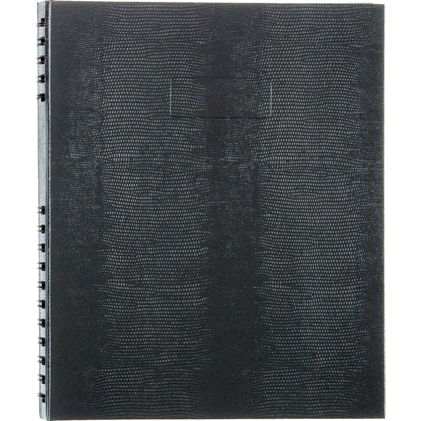 Blueline® NotePro™ Notebook Ruled 10-3/4" x 8-1/2" 200pgs Cool Grey