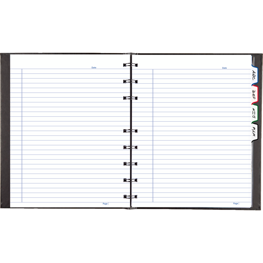 Blueline® NotePro™ Notebook Ruled 9-1/4x7-1/4" 360pgs Black