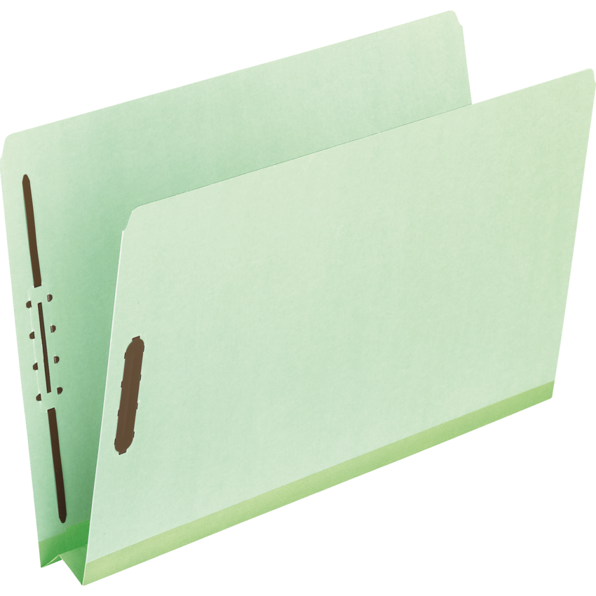 Pendaflex® Pressboard Fastener Folder Letter Green