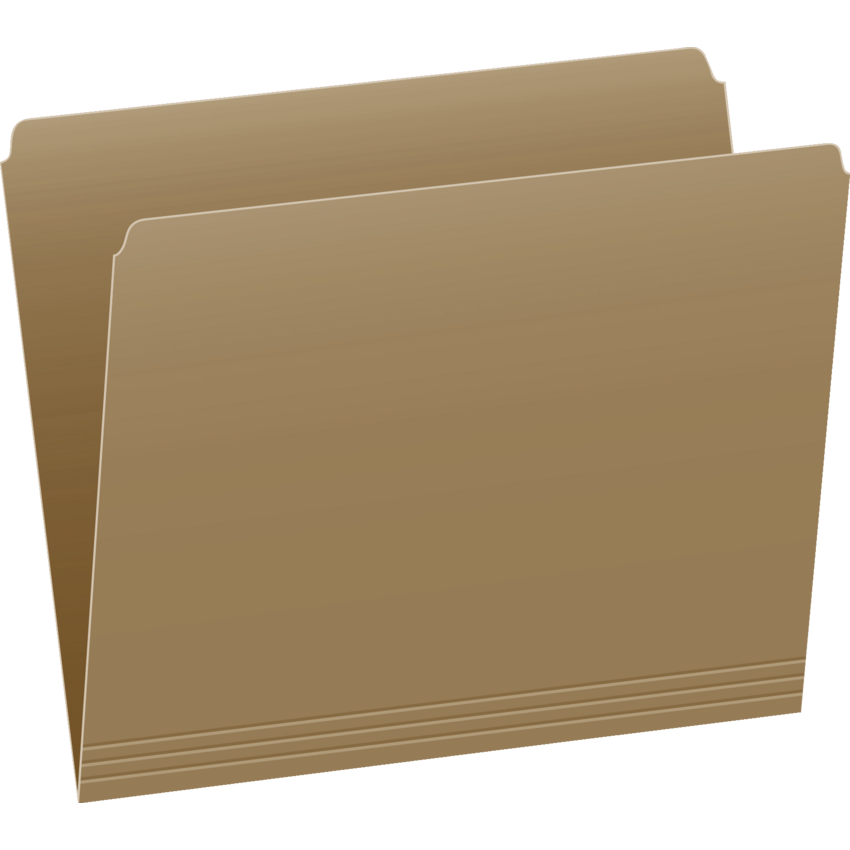 Pendaflex® Straight Cut Reversible File Folders Letter Kraft 100/box