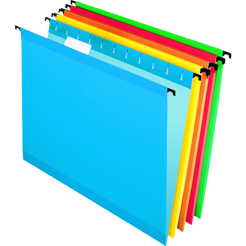 Pendaflex® SureHook® Hanging Folders Letter Assorted Colours 20/box