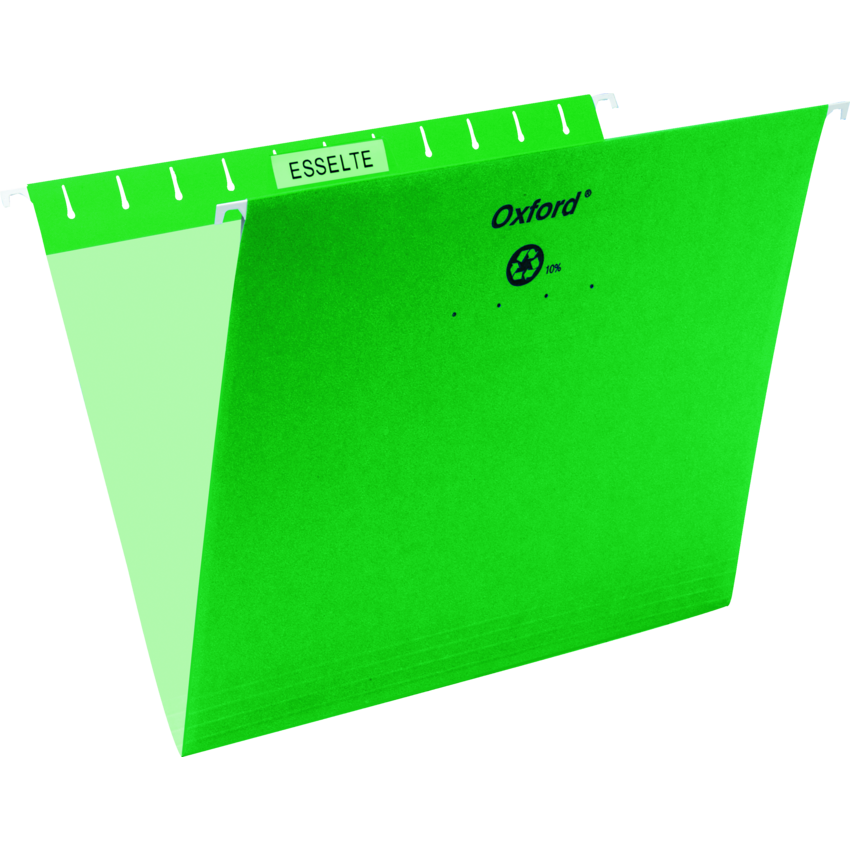 Pendaflex® Essentials™ Economy Hanging File Folder Letter Green 25/box