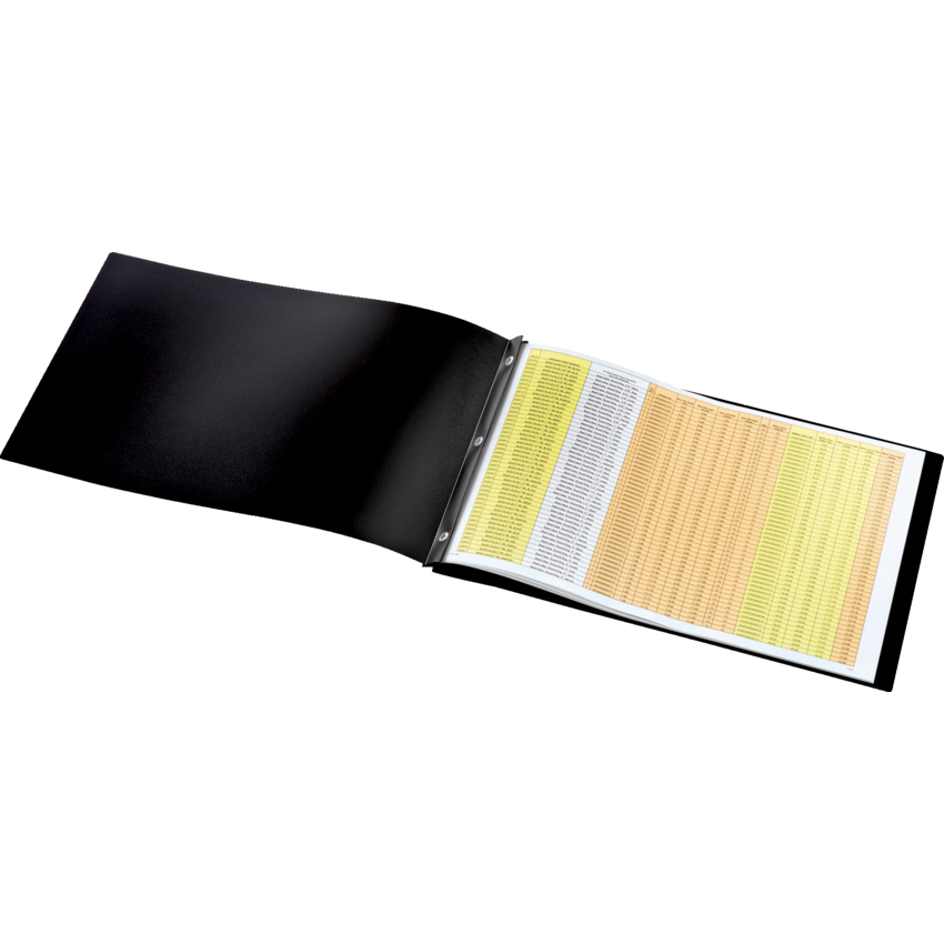 Cardinal® ReportPro™ Poly Portfolio Cover with Tangs Black