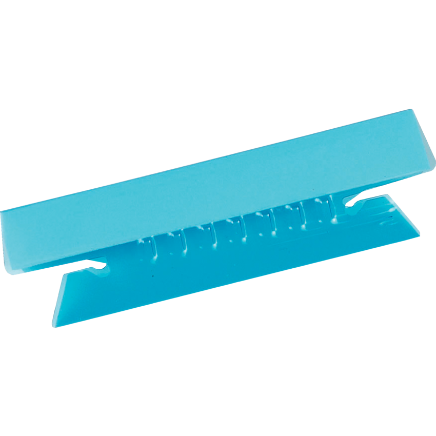 Oxford® Flexible Tabs 3-1/2" Blue 25/pkg