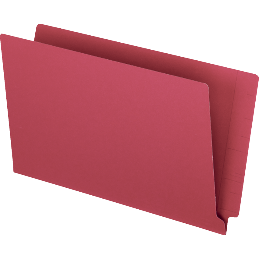 Pendaflex® Coloured End Tab File Folders Legal Red 50/box