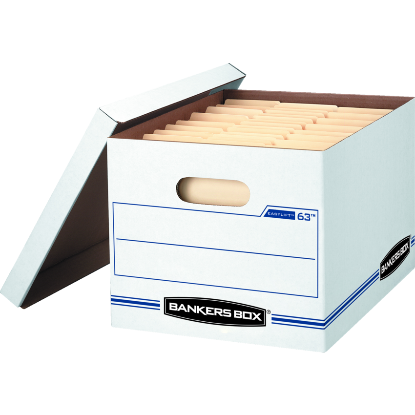 Bankers Box® EasyLift™ Storage Boxes 12/ctn