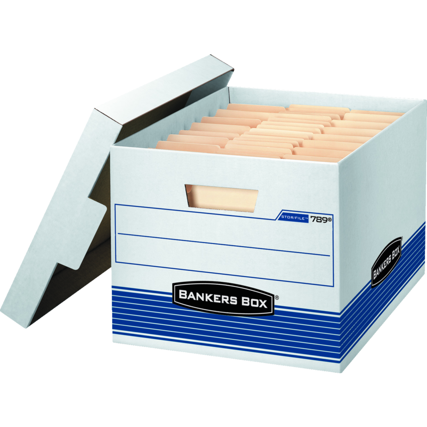 Bankers Box® Stor/File™ Storage Boxes 12" x 15-1/4" x 10-1/4" 3/pkg