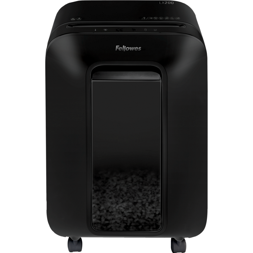 Fellowes® PowerShred® LX200 Micro Cut Shredder Black