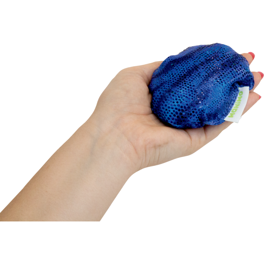 Manimo® Stress Ball Full Moon 10 cm Blue