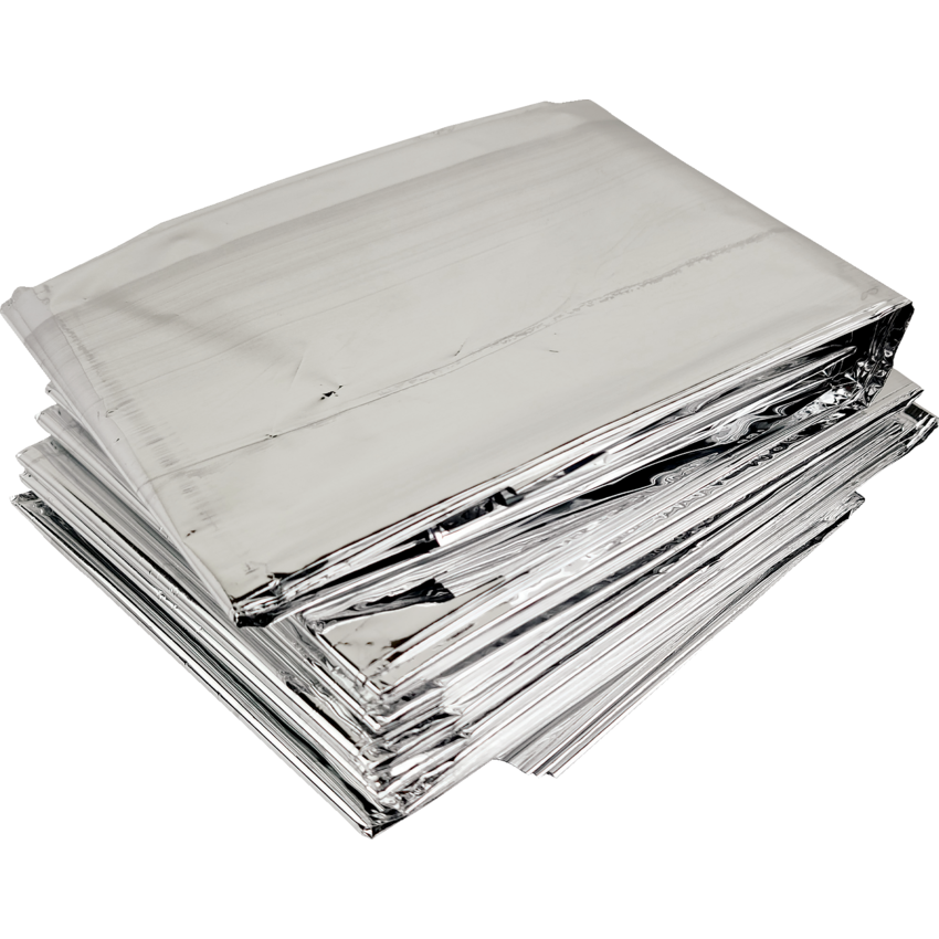 First Aid Central®Emergency Rescue Blanket 52" x 84“ Grey