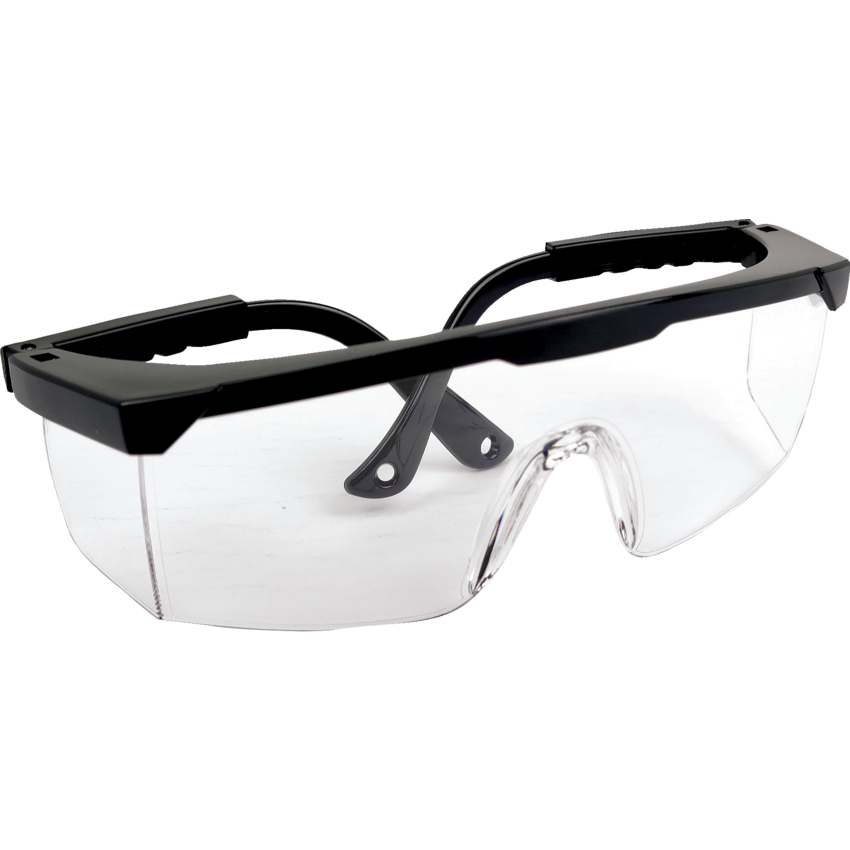 First Aid Central® Safety Glasses Black Frame