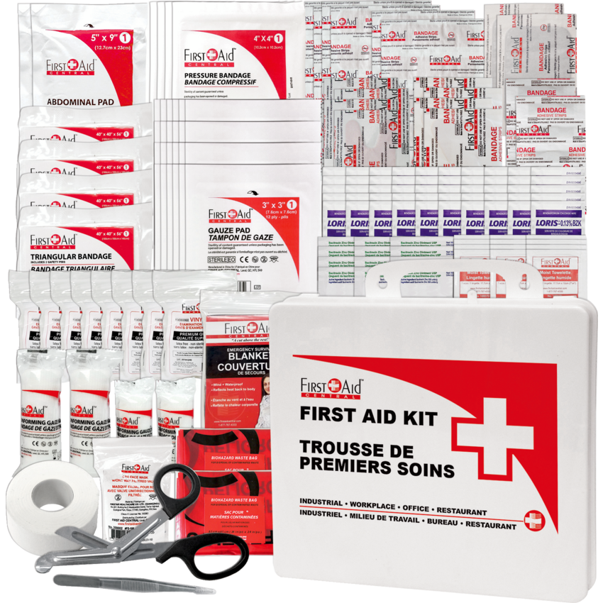 First Aid Central® First Aid Kit Type 2 Basic Medium