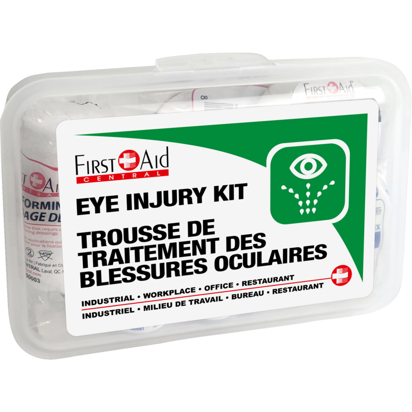 First Aid Central® Smart Compliance® Cabinet Add-Ons Eye Injury Kit