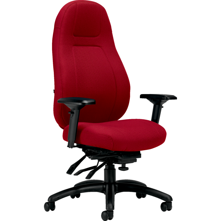 Basics® ObusForme® Elite Multi-Tilter Chair High Back Poppy