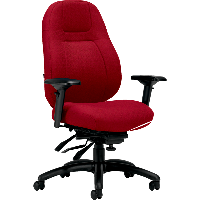 Basics® ObusForme® Elite Multi-Tilter Chair Medium Back Poppy