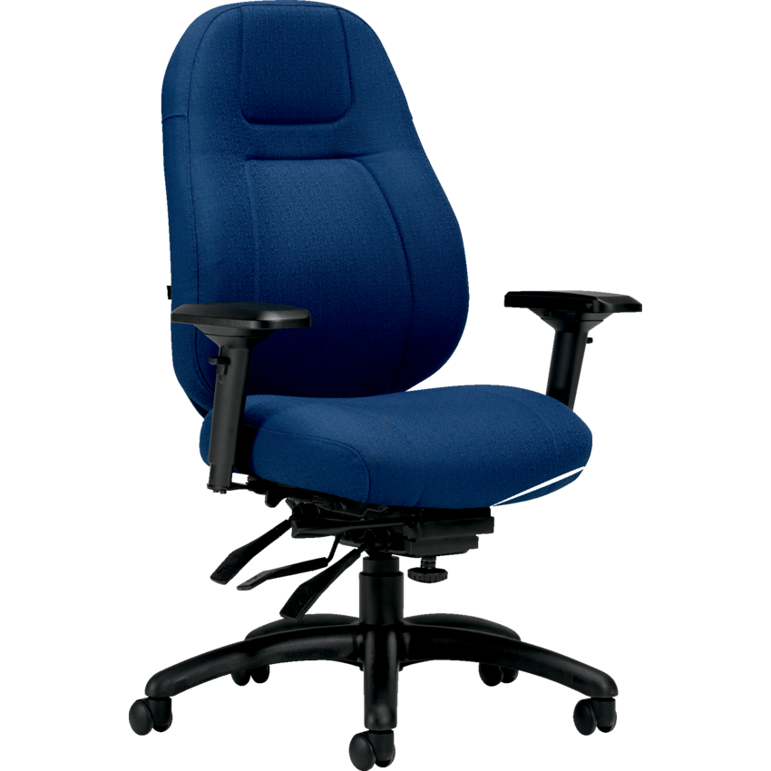 Basics® ObusForme® Elite Multi-Tilter Chair Medium Back Cobalt