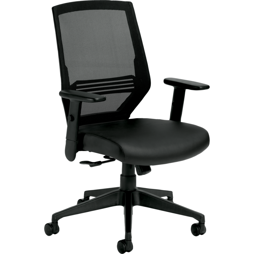 Offices to Go® Kaysee Tilter Chair Black
