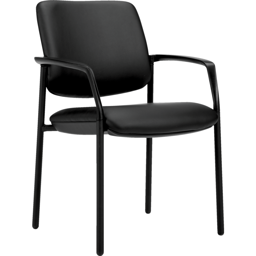 Offices to Go® Eor Guest Chair Leather Black