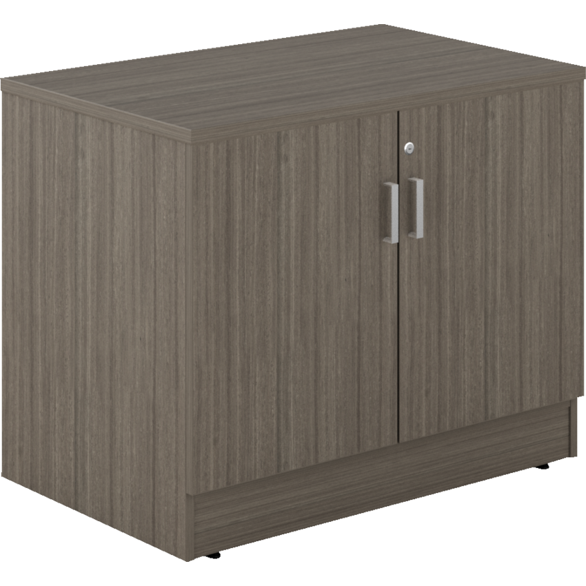 Offices to Go® Newland™ Storage Cabinet w/Top 36"W x 24"D x 29-3/5"H Absolute Acajou finish