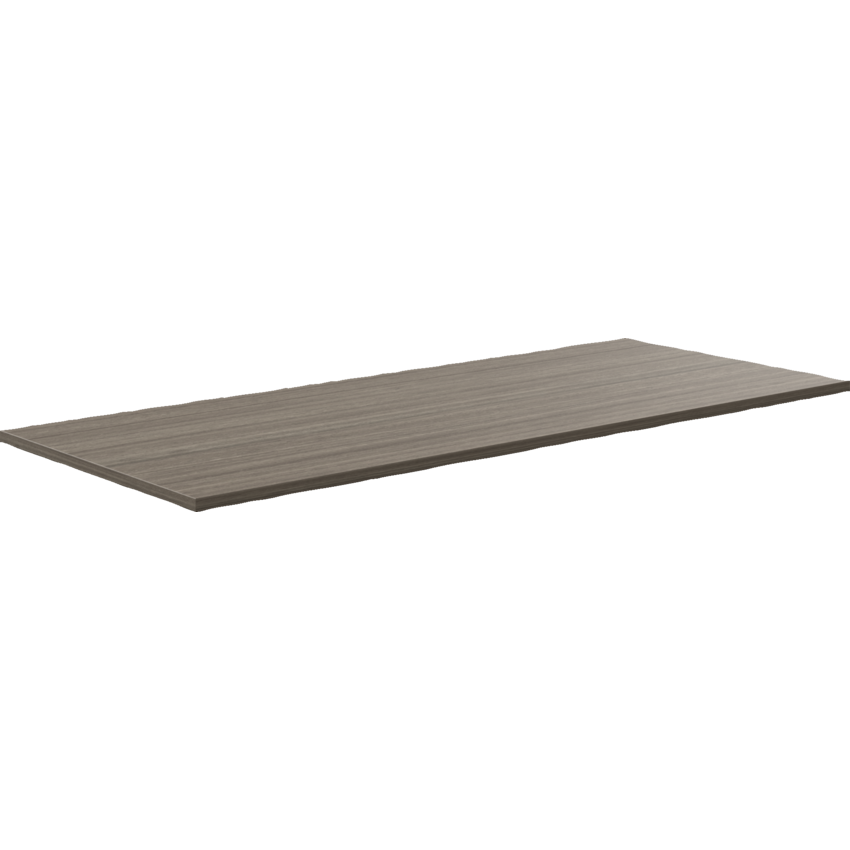 Offices to Go® Newland™ Rectangular Top 72"W X 29"D Absolute Acajou finish