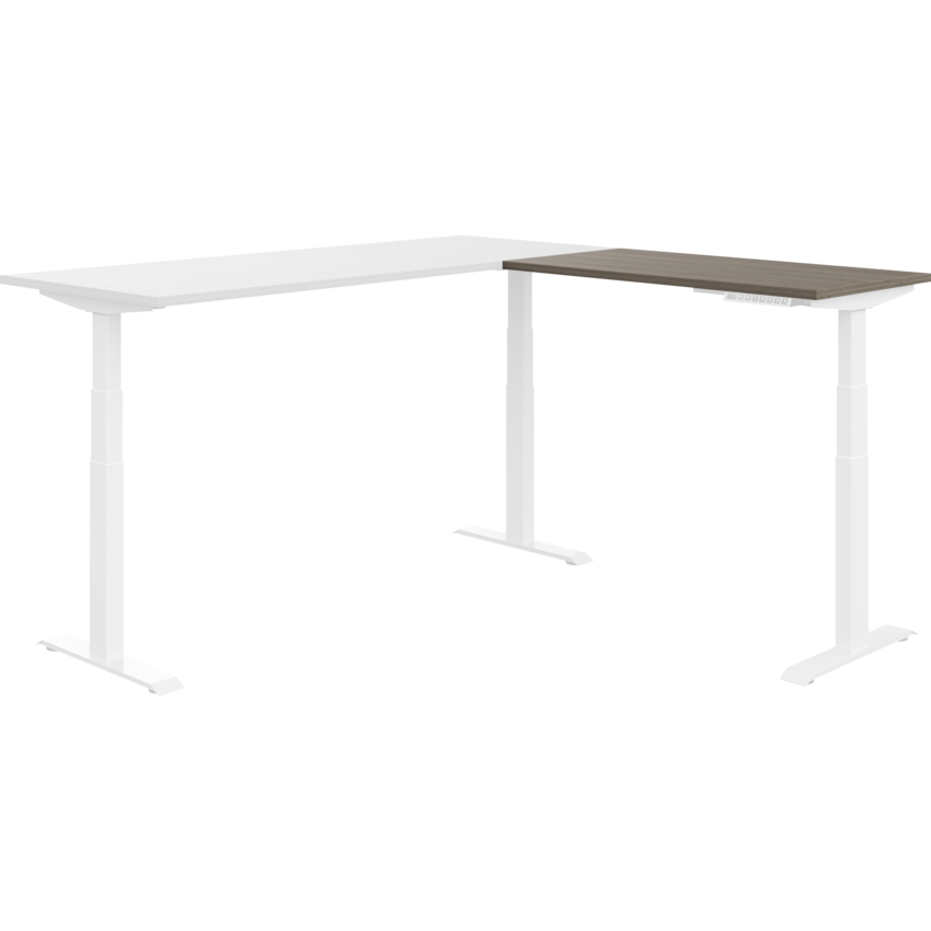 Offices to Go® Newland™ Return Top 41"W x 23"D Absolute Acajou