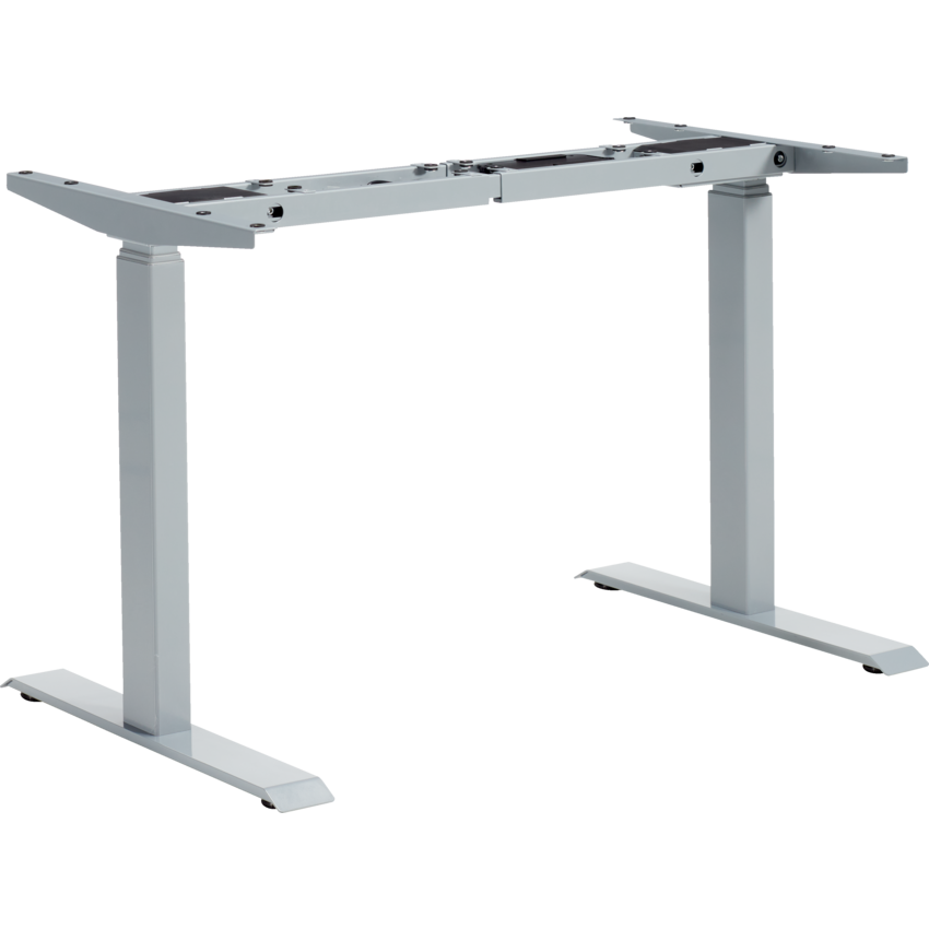 Offices to Go® Newland™ Electric Height Adjustable Table Base Three Stage Tungsten