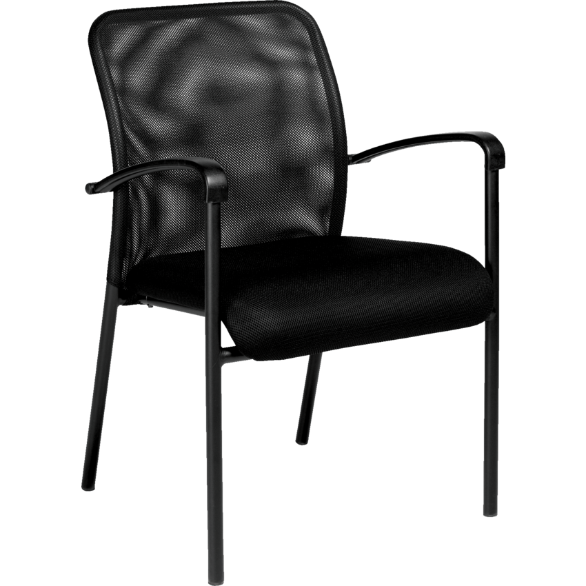 Offices to Go™ Dash Mesh Guest Chair Black