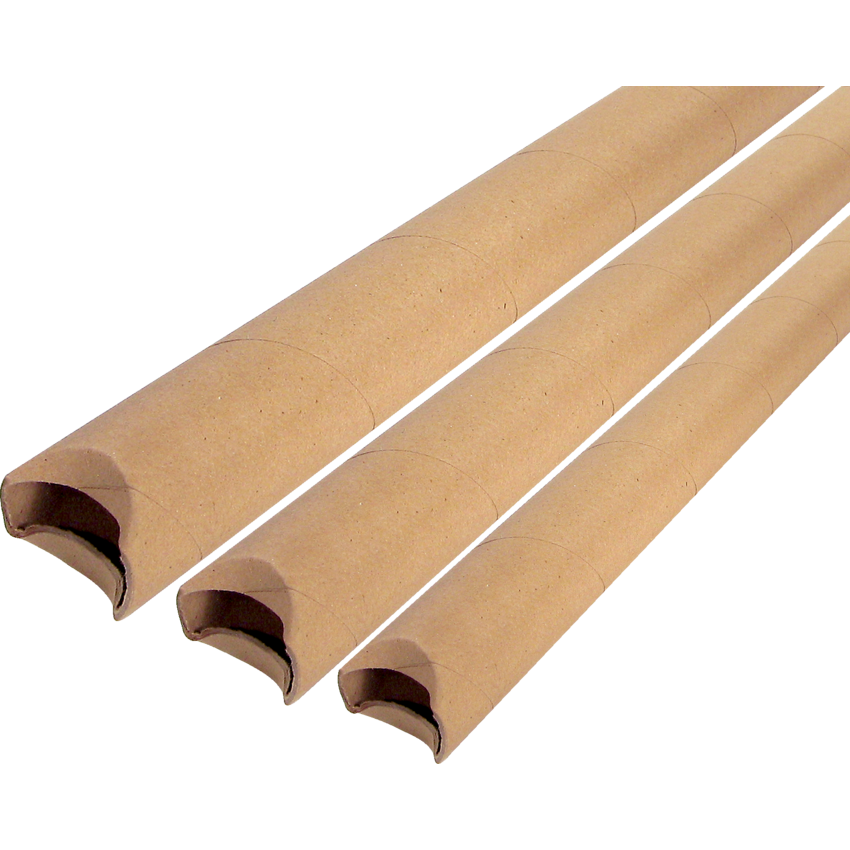 Crimped Mailing Tube 30" x 2" Kraft
