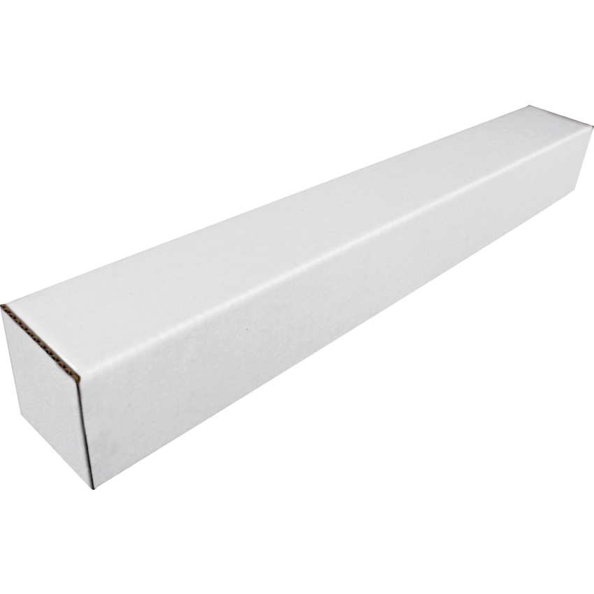 Square Mailing Tube 37" x 3" White