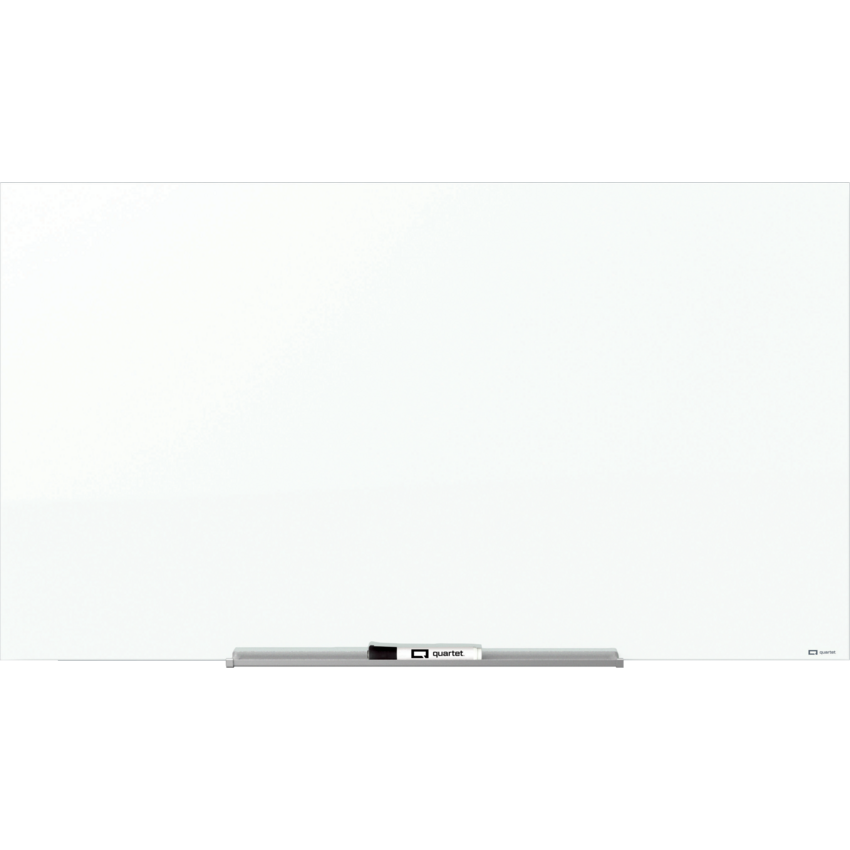 Quartet® InvisaMount™ Magnetic Glass Dry Erase Board 48" x 85