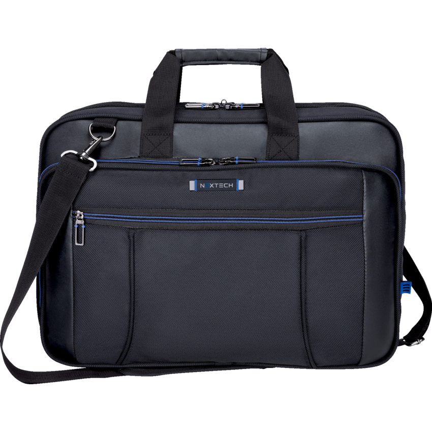 Nextech™ 17.3" Business Briefcase 18-1/2" x 12" x 6-1/4" Black
