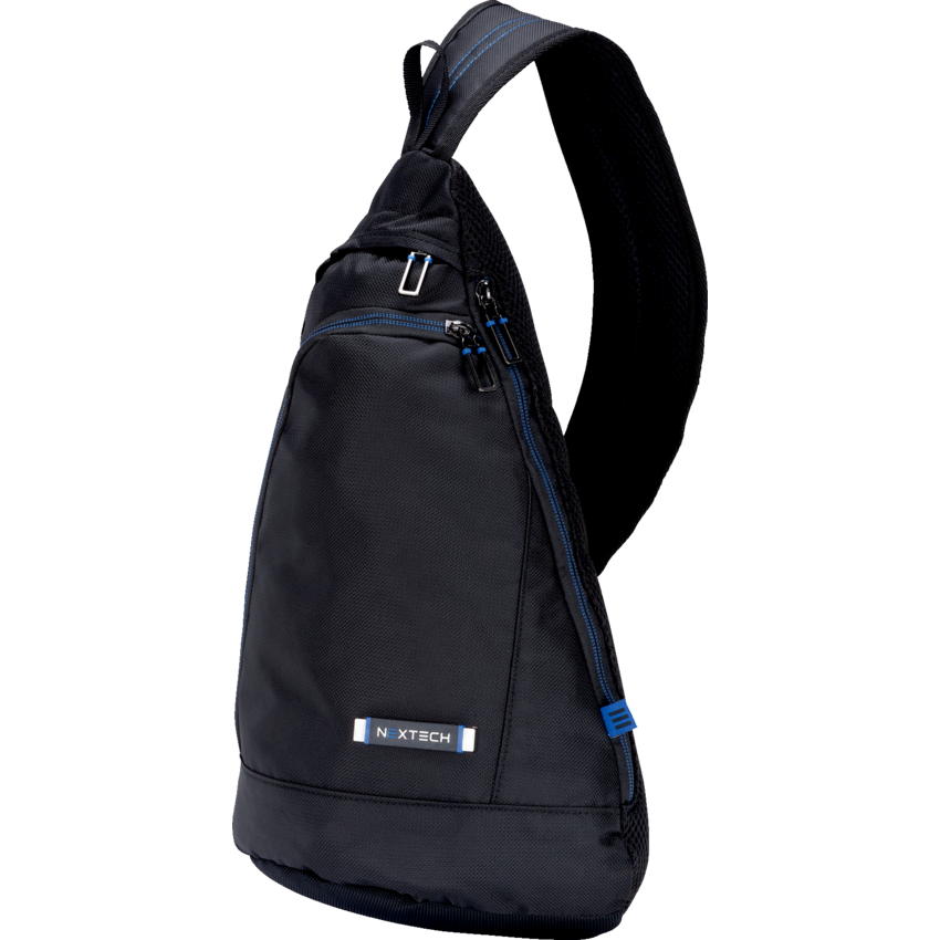 Nextech™ Sling Bag 8"W x 4"D x 12-1/4"H Black