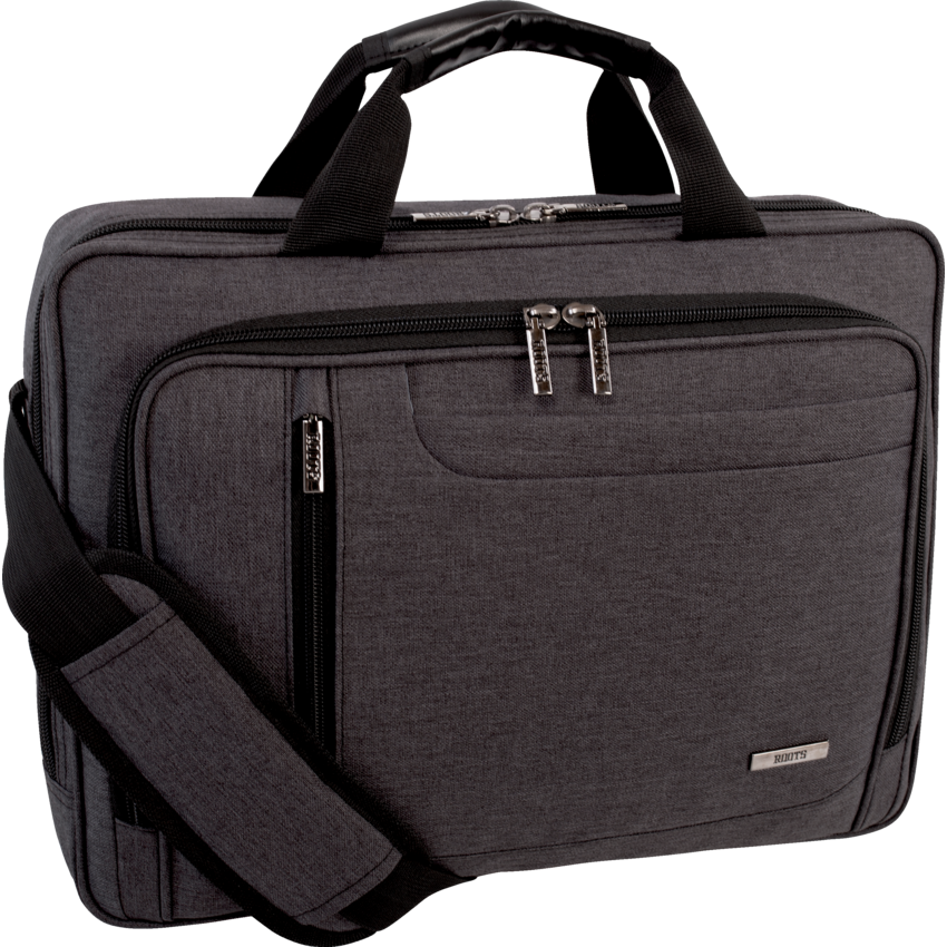Roots® Laptop Bag with USB Port 15.6" Grey