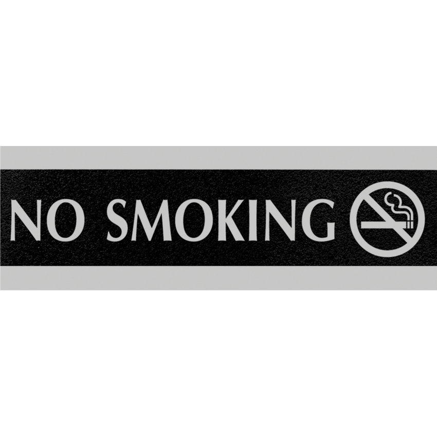 Headline® Century No Smoking Sign 3" x 9" English