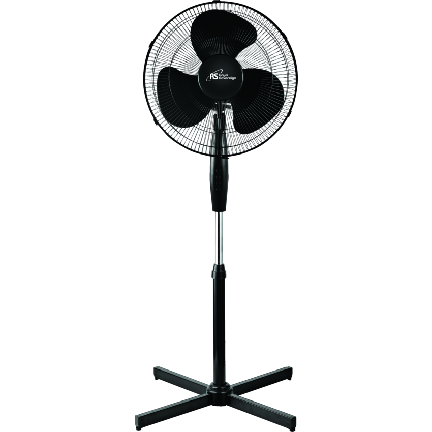 Royal Sovereign® 16" Oscillating Pedestal Fan Black