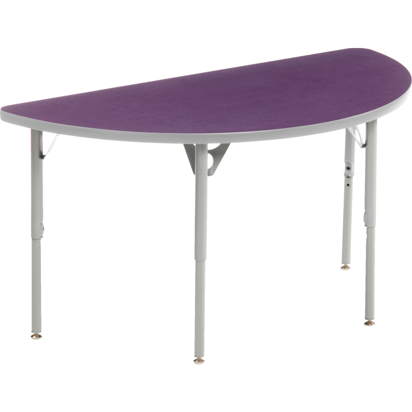 Mitybilt Aktivity Collaborative Learning 180 Tables 30" x 60" Plum/Silver