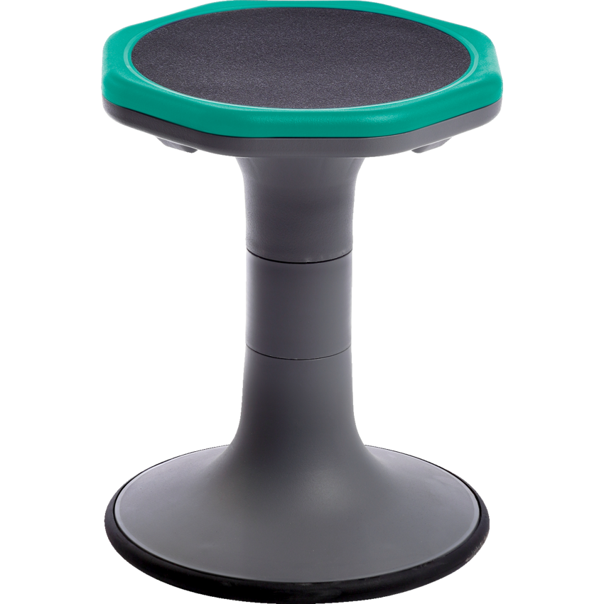 Mitybilt Jive Balance Stool 15"H Aqua