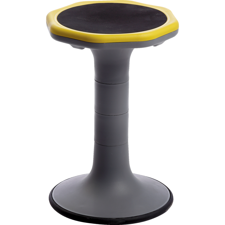 Mitybilt Jive Balance Stool 18"H Yellow