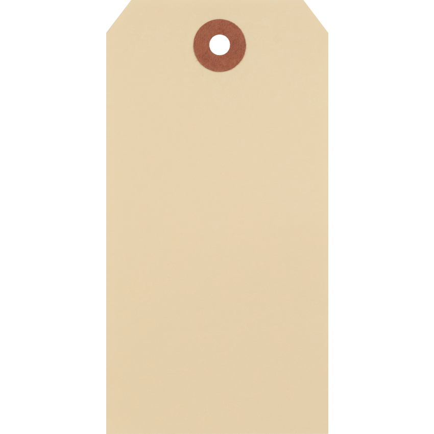 Merangue Shipping Tags #6 5-1/4" x 2-5/8" 1000/box