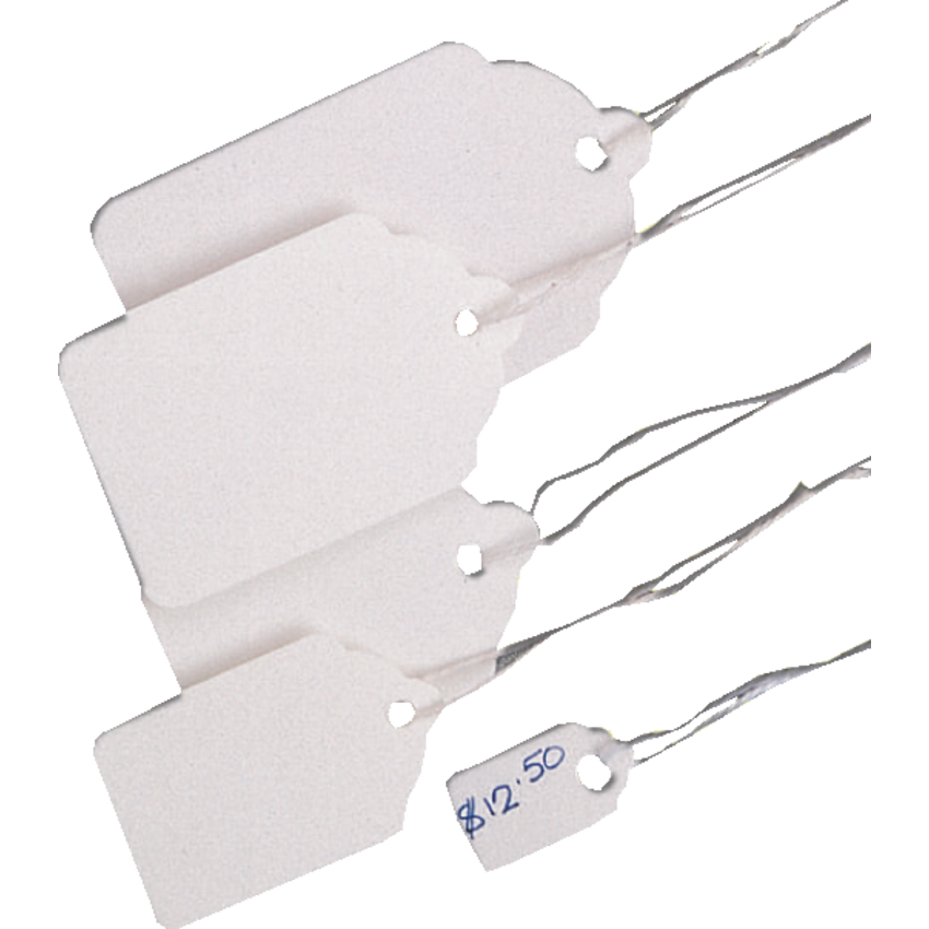 Merangue Merchandise String Tags 2-3/4" x 1-11/16" 50/pkg