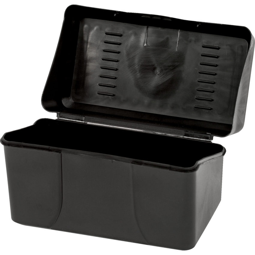 Merangue Index Card Box 3" x 5" Black
