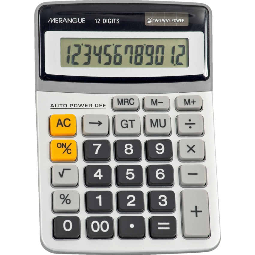 Merangue Desktop Calculator 12 Digit