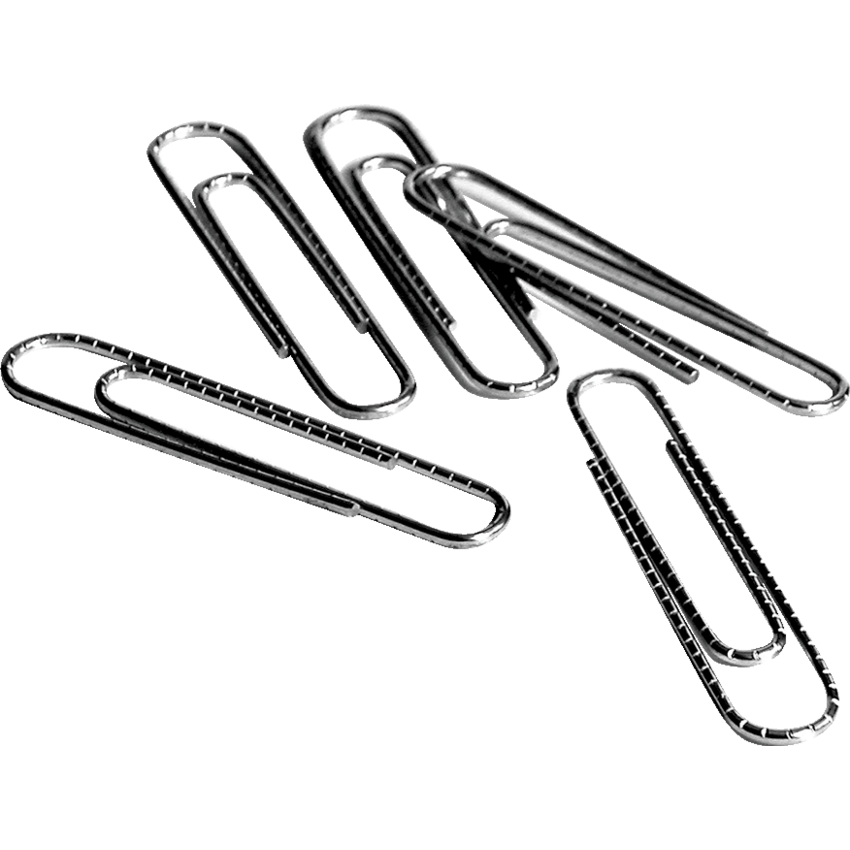 Basics® Paper Clips #1, 1-1/4" 100 per box 10 boxes/pkg