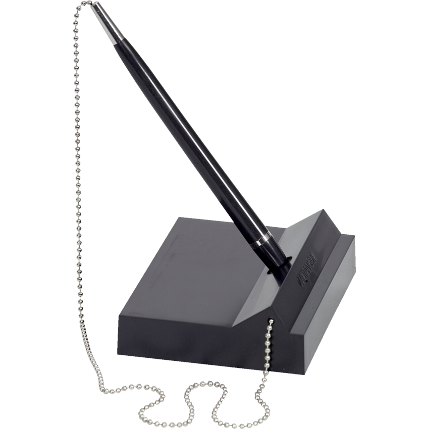 Merangue Stay Put Classic Security Pen & Holder