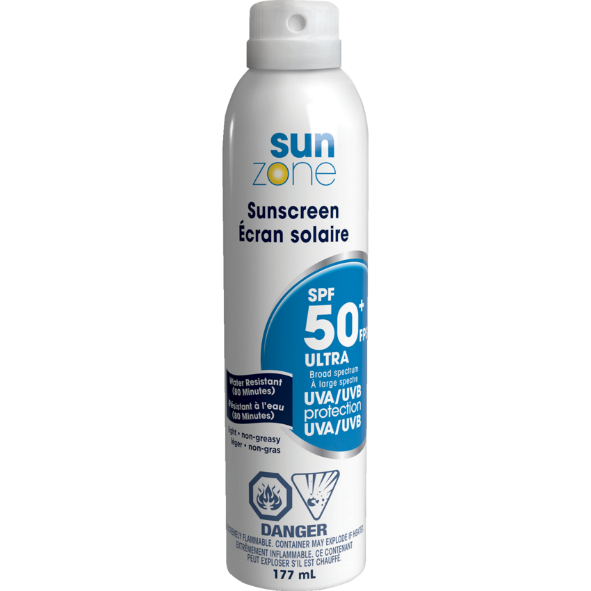 SunZone® Ultra Sunscreen SPF 50+ Spray 177 mL
